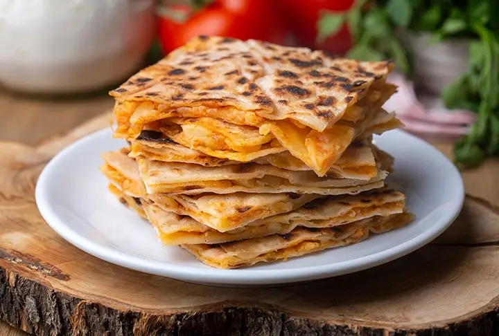 Patatesli Kaşarlı Gözleme